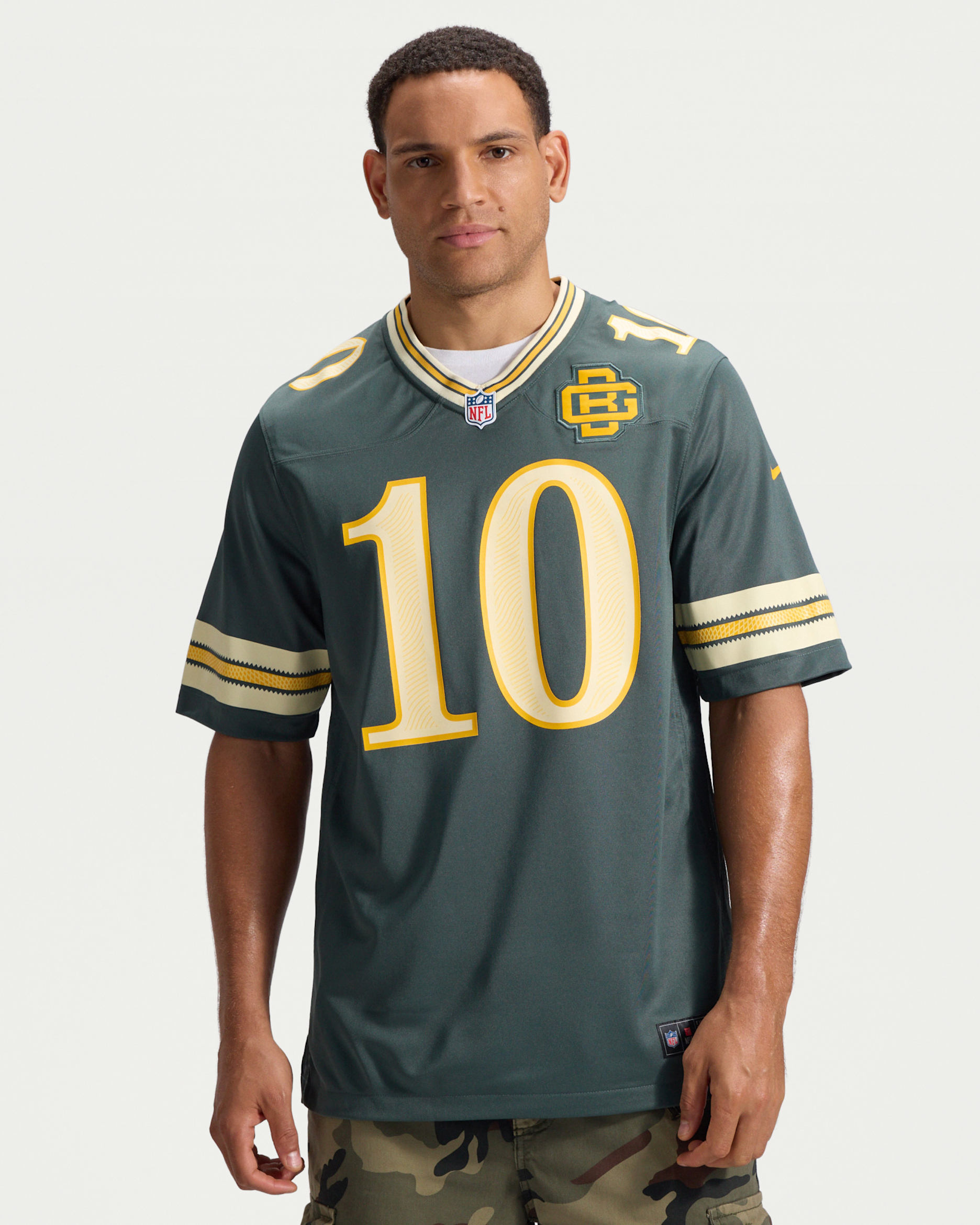 Jordan Love Green Bay Packers Rivalries Collection Men's Nike NFL